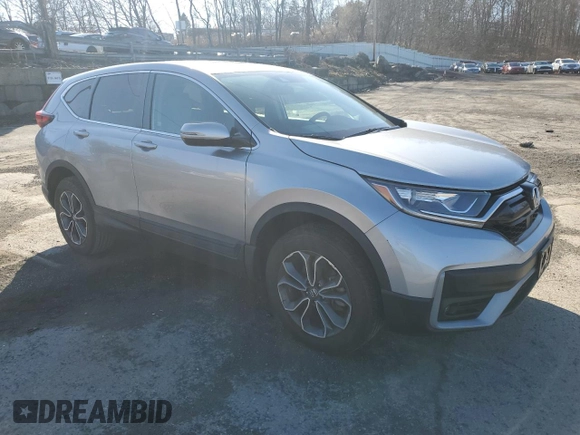 2020 Honda CR-V EX with VIN 2HKRW2H50LH618010, listed as a Copart auction lot 50263355 with 46,531 mi miles and Salvage Title. Bid and sale history available at DreamBid. Image 4.