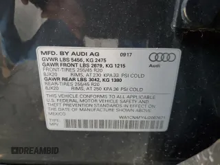 2018 Audi Q5 Prestige z VIN WA1CNAFY4J2067671, wystawiony jako Copart lot #61012245 z przebiegiem 29 081 mil mil oraz Szkoda całkowita • Salvage title. Historia ofert i sprzedaży dostępna na DreamBid. Obrazek 15.