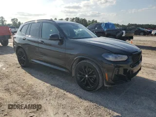 2023 BMW X3 sDrive30i z VIN 5UX43DP05P9P87523, wystawiony jako Copart lot #56310965 z przebiegiem 24 834 mil mil oraz Szkoda całkowita • Salvage title. Historia ofert i sprzedaży dostępna na DreamBid. Obrazek 4.