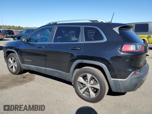 2019 Jeep Cherokee Limited with VIN 1C4PJMDX8KD156440, listed as a Copart auction lot 75492574 with 95,340 mi miles and Clean Title. Bid and sale history available at carsss.com. Image 2.