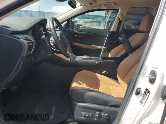 2021 Lexus NX with VIN JTJDARBZ2M5028774, listed as a Copart auction lot 53320185 with 23,335 mi miles and Non Repairable. Bid and sale history available at carsss.com. Image 7.