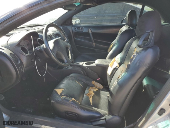 2001 Mitsubishi Eclipse GT with VIN 4A3AE85H41E133199, listed as a Copart auction lot 76689964 with 0 mi miles and Salvage Title. Bid and sale history available at carsss.com. Image 7.