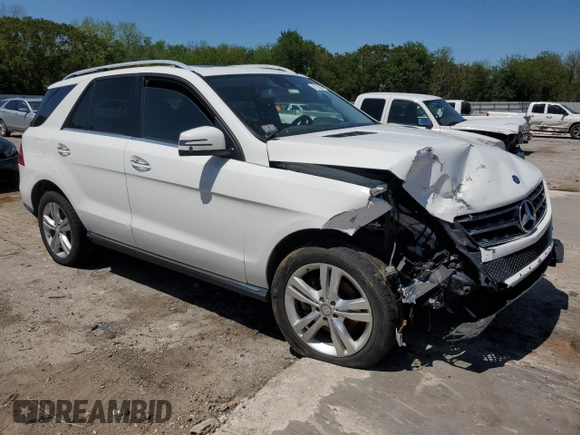 2015 Mercedes-Benz M 350 с VIN 4JGDA5HB8FA564222, выставлен на аукционе Copart как лот 51173625 с пробегом 146 171 миль миль и Списание • Salvage title. История ставок и продаж доступна на DreamBid. Изображение 4.