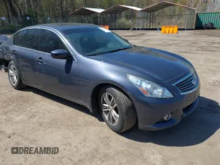 2010 Infiniti G37 x with VIN JN1CV6AR2AM451409, listed as a IAAI auction lot 41990672 with 82,569 mi miles. Bid and sale history available at carsss.com. Image 1.