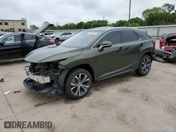 2020 Lexus RX with VIN 2T2HZMAA8LC162200, listed as a Copart auction lot 53564075 with 44,294 mi miles and Salvage Title. Bid and sale history available at carsss.com. Image 1.