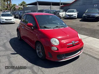 2012 FIAT 500 Abarth z VIN 3C3CFFFH2CT351872, wystawiony jako Copart lot #57100835 z przebiegiem 147 399 mil mil oraz Tytuł czysty. Historia ofert i sprzedaży dostępna na DreamBid. Obrazek 1.