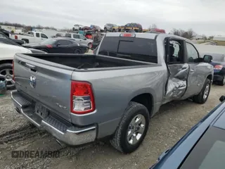 2019 Ram 1500 Big Horn with VIN 1C6SRFFTXKN668081, listed as a Copart auction lot 60136735 with 108,309 mi miles and Salvage title. Bid and sale history available at DreamBid. Image 3.
