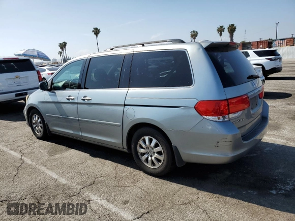 2010 Honda Odyssey EX-L with VIN 5FNRL3H72AB062214, listed as a Copart auction lot 55803575 with 185,689 mi miles and Clean Title. Bid and sale history available at DreamBid. Image 2.