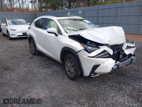 2021 Lexus NX with VIN JTJDARDZ6M2261054, listed as a IAAI auction lot 40991805 with 20,789 mi miles. Bid and sale history available at carsss.com. Image 1.