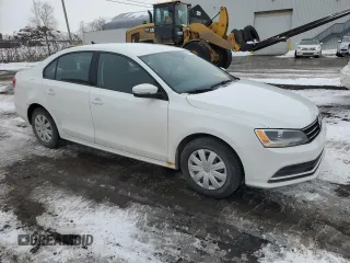 2015 Volkswagen Jetta Sedan 1.8T SE with VIN 3VWD07AJ6FM216763, listed as a Copart auction lot 47344205 with 115,677 mi miles and Salvage Title. Bid and sale history available at carsss.com. Image 4.