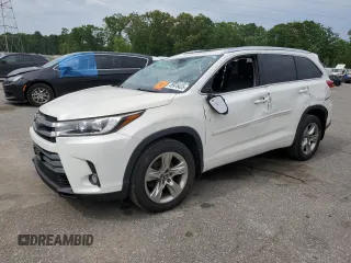 2017 Toyota Highlander Limited with VIN 5TDDZRFHXHS356568, listed as a Copart auction lot 59976425 with 150,787 mi miles and Clean title. Bid and sale history available at DreamBid. Image 1.