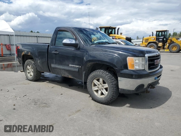 2009 GMC Sierra 1500 with VIN 1GTEK24J19Z180600, listed as a Copart auction lot 55528415 with 177,703 mi miles and Clean Title. Bid and sale history available at DreamBid. Image 4.