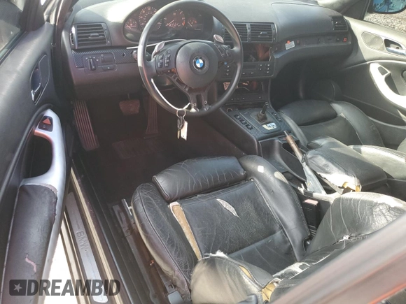2004 BMW 3 Series 325Ci with VIN WBABW33424PG97692, listed as a Copart auction lot 85779054 with 0 mi miles and Salvage Title. Bid and sale history available at carsss.com. Image 8.