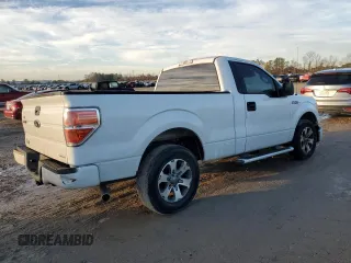 2012 Ford F-150 XL with VIN 1FTMF1CMXCFC55311, listed as a Copart auction lot 88734545 with 95,730 mi miles and Salvage Title. Bid and sale history available at carsss.com. Image 3.