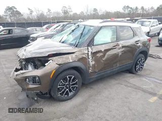 2022 Chevrolet TrailBlazer ACTIV with VIN KL79MVSL8NB118998, listed as a IAAI auction lot 41661309 with 27,939 mi miles. Bid and sale history available at carsss.com. Image 2.