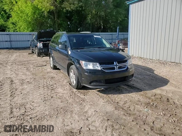 2017 Dodge Journey SE with VIN 3C4PDCAB3HT602524, listed as a Copart auction lot 52006205 with 161,342 mi miles and Salvage Title. Bid and sale history available at DreamBid. Image 12.