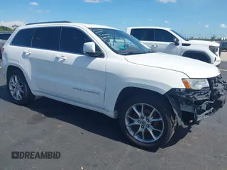 2015 Jeep Grand Cherokee Summit with VIN 1C4RJEJG5FC105038, listed as a IAAI auction lot 42555024 with 133,077 mi miles and . Bid and sale history available at DreamBid. Image 1.