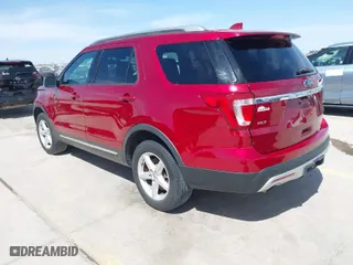 2017 Ford Explorer XLT with VIN 1FM5K8DH0HGB53006, listed as a IAAI auction lot 41769004 with 91,620 mi miles. Bid and sale history available at carsss.com. Image 3.
