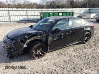 2024 Honda Civic Si with VIN 2HGFE1E50RH474577, listed as a Copart auction lot 46540795 with 9,128 mi miles and Non Repairable. Bid and sale history available at DreamBid. Image 1.