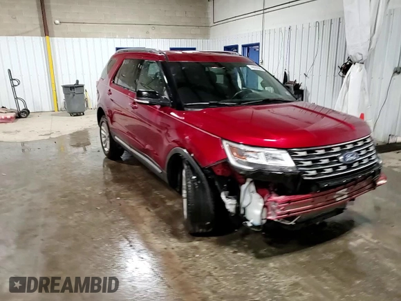 2017 Ford Explorer XLT with VIN 1FM5K7DHXHGD75949, listed as a Copart auction lot 49699585 with 60,703 mi miles and Salvage Title. Bid and sale history available at carsss.com. Image 15.