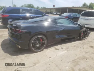 2021 Chevrolet Corvette 2LT with VIN 1G1YB2D48M5115825, listed as a Copart auction lot 59955344 with 8,708 mi miles and Salvage Title. Bid and sale history available at carsss.com. Image 3.