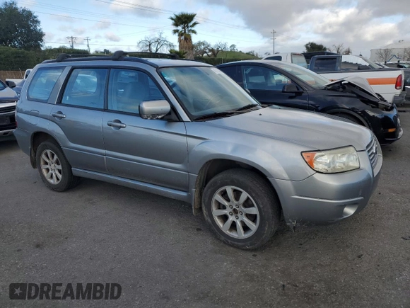 2007 Subaru Forester X w/Premium Pkg with VIN JF1SG65657H729293, listed as a Copart auction lot 47413485 with 242,057 mi miles and Clean Title. Bid and sale history available at carsss.com. Image 4.