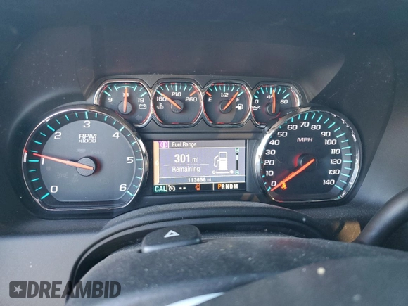 2015 Chevrolet Tahoe LS with VIN 1GNSCAKC1FR643336, listed as a Copart auction lot 47523105 with 113,656 mi miles and Salvage title. Bid and sale history available at DreamBid. Image 9.