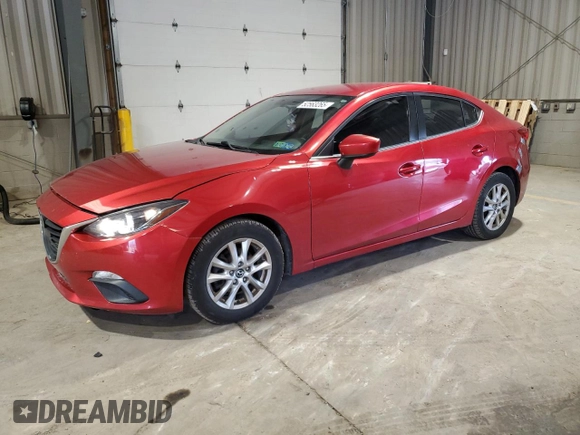 2014 Mazda 3 i Touring with VIN JM1BM1V78E1212297, listed as a Copart auction lot 52563265 with 178,192 mi miles and Salvage Title. Bid and sale history available at DreamBid. Image 1.