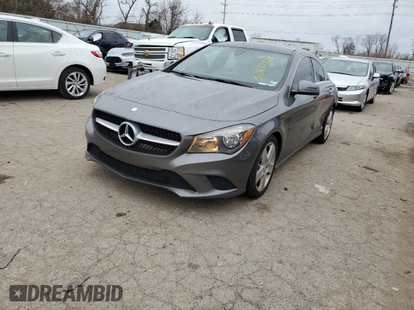 2016 Mercedes-Benz CLA 250 with VIN WDDSJ4GB5GN391167, listed as a Copart auction lot 37270904 with 82,869 mi miles and . Bid and sale history available at DreamBid. Image 1.