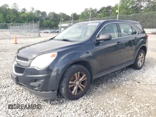2013 Chevrolet Equinox LS with VIN 2GNALBEK2D6398351, listed as a Copart auction lot 54650195 with 165,976 mi miles and Clean Title. Bid and sale history available at carsss.com. Image 1.