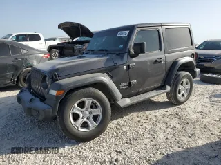 2018 Jeep Wrangler Sport z VIN 1C4GJXAG2JW148522, wystawiony jako Copart lot #50090445 z przebiegiem 44 588 mil mil oraz Szkoda całkowita • Salvage title. Historia ofert i sprzedaży dostępna na DreamBid. Obrazek 1.