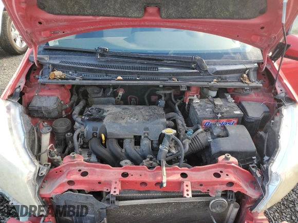 2013 Toyota Yaris L with VIN JTDJTUD30DD571316, listed as a Copart auction lot 77884944 with 243,010 mi miles and Salvage Title. Bid and sale history available at carsss.com. Image 11.