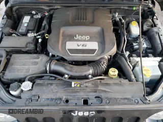 2018 Jeep Wrangler JK Unlimited Sport S with VIN 1C4HJWDG3JL938178, listed as a Copart auction lot 82304604 with 80,302 mi miles and Salvage Title. Bid and sale history available at carsss.com. Image 12.