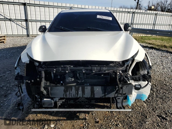 2020 Infiniti Q50 3.0t LUXE with VIN JN1EV7ARXLM251153, listed as a Copart auction lot 44759545 with 54,476 mi miles and Salvage Title. Bid and sale history available at carsss.com. Image 5.