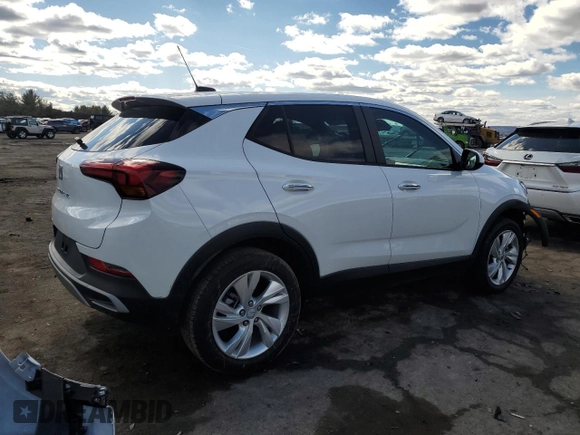 2024 Buick Encore GX Preferred with VIN KL4AMCSL6RB134878, listed as a Copart auction lot 47115555 with 3,116 mi miles and Salvage title. Bid and sale history available at DreamBid. Image 3.