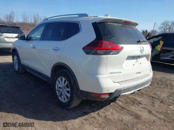 2020 Nissan Rogue SV with VIN JN8AT2MV8LW121958, listed as a IAAI auction lot 41786521 with 52,008 mi miles. Bid and sale history available at carsss.com. Image 3.