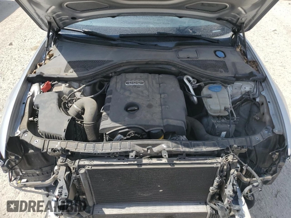 2015 Audi A6 2.0T Premium with VIN WAUFFAFC9FN029330, listed as a Copart auction lot 70253214 with 118,627 mi miles and Salvage Title. Bid and sale history available at carsss.com. Image 11.