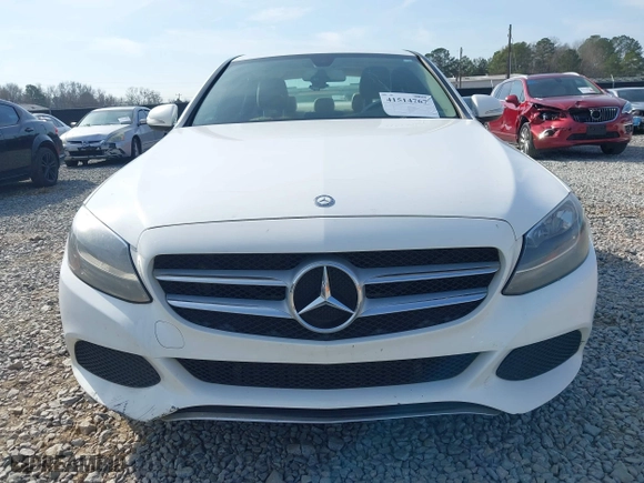 2015 Mercedes-Benz C-Class C 300 with VIN 55SWF4JB5FU050157, listed as a IAAI auction lot 41514767 with 250,978 mi miles. Bid and sale history available at carsss.com. Image 12.