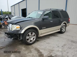 2007 Ford Expedition Eddie Bauer с VIN 1FMFU17557LA05396, выставлен на аукционе Copart как лот 59597425 с пробегом 129 441 миль миль и Списание • Salvage title. История ставок и продаж доступна на DreamBid. Изображение 1.