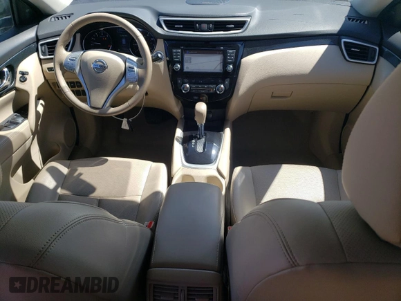 2015 Nissan Rogue S with VIN 5N1AT2MT4FC885950, listed as a Copart auction lot 53085545 with 120,303 mi miles and Salvage Title. Bid and sale history available at carsss.com. Image 8.