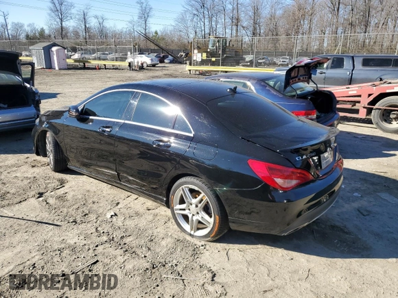 2018 Mercedes-Benz CLA with VIN WDDSJ4GB9JN585739, listed as a Copart auction lot 73040782 with 75,266 mi miles. Bid and sale history available at carsss.com. Image 2.