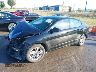 2020 Hyundai Elantra SEL with VIN 5NPD84LF2LH510276, listed as a IAAI auction lot 40631434 with 70,255 mi miles. Bid and sale history available at carsss.com. Image 19.