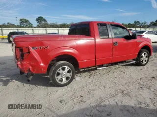 2009 Ford F-150 STX with VIN 1FTRX12W99FA50996, listed as a Copart auction lot 42463195 with 200,788 mi miles and Salvage Title. Bid and sale history available at carsss.com. Image 3.