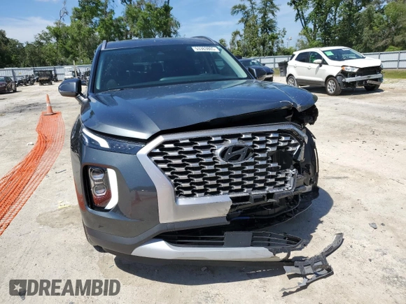 2022 Hyundai Palisade SEL z VIN KM8R24HE2NU472785, wystawiony jako Copart lot #53363865 z przebiegiem 46 150 mil mil oraz Szkoda całkowita • Salvage title. Historia ofert i sprzedaży dostępna na DreamBid. Obrazek 5.
