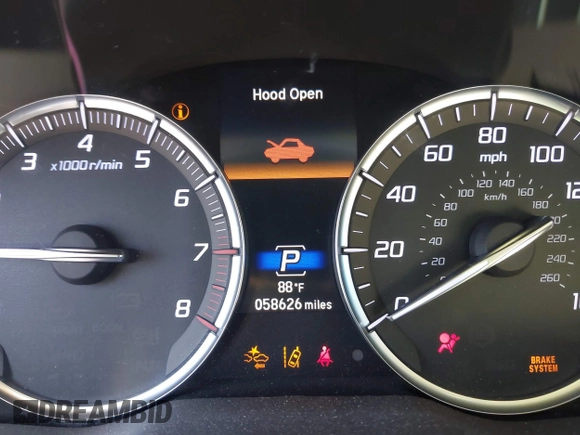 2020 Acura MDX with VIN 5J8YD4H33LL033270, listed as a IAAI auction lot 42542829 with 58,626 mi miles and . Bid and sale history available at DreamBid. Image 15.