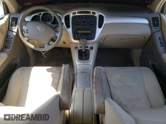2004 Toyota Highlander z VIN JTEDP21A640013918, wystawiony jako Copart lot #57682565 z przebiegiem 225 495 mil mil oraz Szkoda całkowita • Salvage title. Historia ofert i sprzedaży dostępna na DreamBid. Obrazek 8.