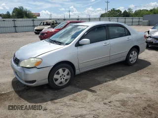 2007 Toyota Corolla CE with VIN 2T1BR32E47C746475, listed as a Copart auction lot 61344025 with 78,593 mi miles and Salvage title. Bid and sale history available at DreamBid. Image 1.