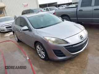 2010 Mazda Mazda3 s Sport with VIN JM1BL1S54A1180884, listed as a IAAI auction lot 38267755 with 119,879 mi miles. Bid and sale history available at carsss.com. Image 1.