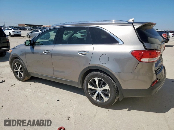 2017 Kia Sorento EX V6 with VIN 5XYPH4A53HG308066, listed as a Copart auction lot 52201395 with 119,910 mi miles and Salvage Title. Bid and sale history available at carsss.com. Image 2.