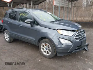 2022 Ford EcoSport SE z VIN MAJ6S3GL8NC474215, wystawiony jako IAAI lot #41479770 z przebiegiem 13 988 mil mil oraz . Historia ofert i sprzedaży dostępna na DreamBid. Obrazek 1.